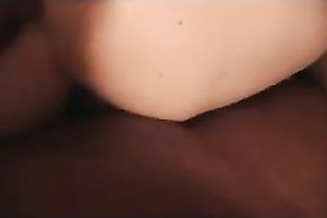 White hotwife acquires a giant dark penis in her bawdy cleft and in her face hole
