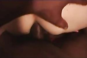 White hotwife acquires a giant dark penis in her bawdy cleft and in her face hole