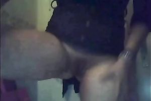 Young whore stretches her constricted and all moist slit and butt