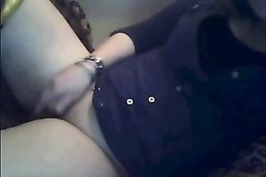 Young whore stretches her constricted and all moist slit and butt