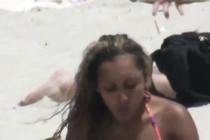 This bootyful Latina hoe with large meatballs has no idea I am spying on her