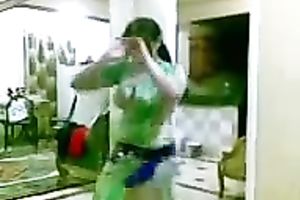 My hawt Indian brunette sweetheart shaking and wiggling her a-hole