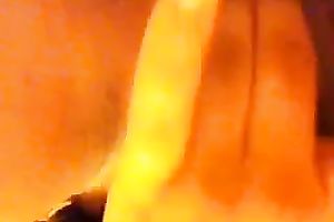 Close up solo scene with me tickling my throbbing twat