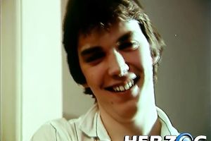 Petite dark brown rides hard ramrod on the ottoman with her extremely curly cookie