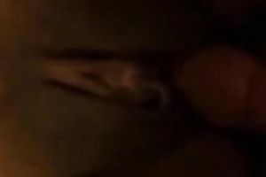 My lewd hubby copulates my bald fur pie and cums on my pubis