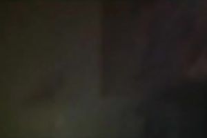 Blue-eyed brunette hair floozy sucks my shaft remarcably well