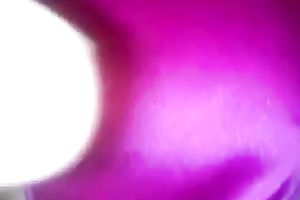 Fat bottomed bitch wishes me to cum on her silky pants