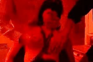 This spoiled French bitch knows what gangbang is all about