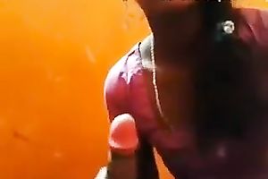 Indian hoe sucks a weiner and acquires drilled in the missionary pose