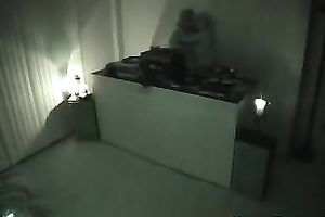 Nasty golden-haired seduces a man in a hotel and gives head to him