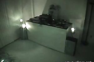 Nasty golden-haired seduces a man in a hotel and gives head to him