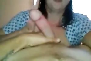 Blowjob and titjob combo from my shy overweight husband
