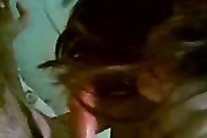 Kinky and lascivious bitch with nice love bubbles sucks my shlong