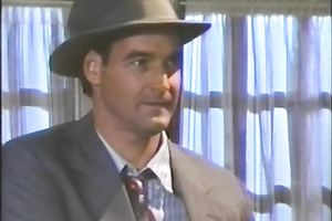 Blonde secretary receives nasty with 2 males in interracial movie