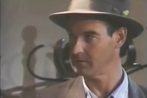 Blonde secretary receives nasty with 2 males in interracial movie