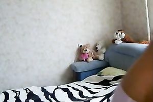 My GF with tiny tits knows how to make my rod tingle with passion