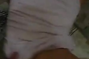 Sassy hoochie in white nylons can't live without getting drilled from the back