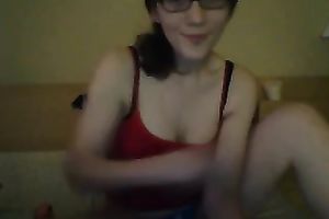 I love to tickle my captivating cookie with my sex toy