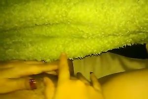 My nasty girl enjoys fingering her wet shaggy love tunnel