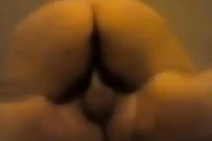 Fat harlot is riding my inflexible jock in cowgirl position