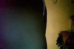 Marvelous booty and curves of a dark preggo youthful babe