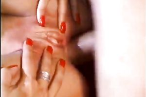 Squeezes her fur pie to make it constricted for her boyfriend