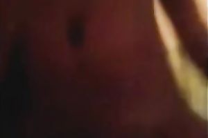 Hot and perverted brunette hair Mexican girlfriend rolls her eyes in big O