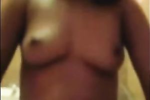 Hot and perverted brunette hair Mexican girlfriend rolls her eyes in big O