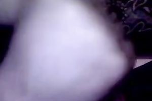 Lovely Mexican white lady gives me head on closeup homemade movie