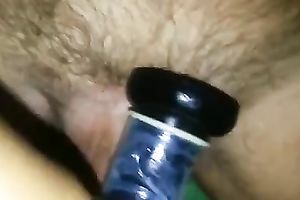 Fucking and toying my wife's slit at the same time