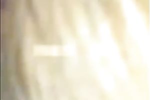 Sizzling hot golden-haired girlfriend can give excellent oral-job