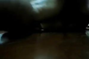 Fucking my dilettante latin babe sweetheart on the floor taping her on webcam