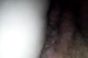 This lubricious slut truly can't live without showing off her wet crack