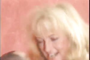 Super wicked blond with massive saggy boobs desires her slit pounded nice