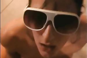 My compilation movie with dilettante brunettes getting facialed