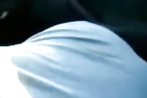 She licks her lips after engulfing my ramrod in my car