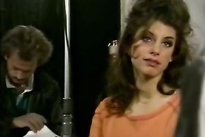 Curly haired chap copulates his hawt GF in missionary position