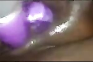 Brown skin twat is all soaking moist during masturbation