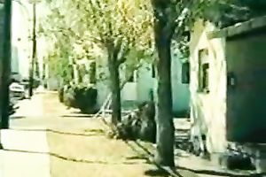 Horny Indian slutty wife licks unshaved muff in 3some retro scene