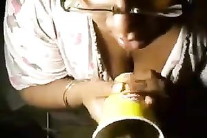 Fat dark landlady enjoys engulfing my stone-hard pecker