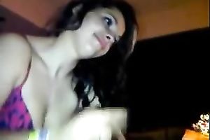 Hot tee latin chick girlfriend can at no time resist engulfing my massive weenie