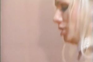 Retro blond milf sucks a shaft and receives properly drilled