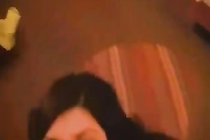 My magnetic GF with large zeppelins knows how to perform oral-job sex on me