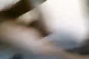 My pleasant and slender Malay juvenile white bitch riding on top of me