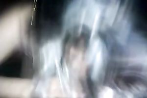 Cute latina girlfriend tries her most excellent to make me cum on POV clip
