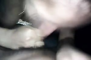 Cute latina girlfriend tries her most excellent to make me cum on POV clip