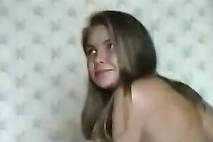 Spoiled & excited sweetheart knows how to handle 2 hard rods at the same time