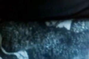 My colleague receives her fur pie fingered and screwed by me