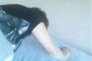 My colleague receives her fur pie fingered and screwed by me