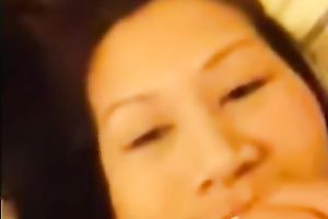 My unthinkably lascivious Asian girlfriend is proud of her bald vagina